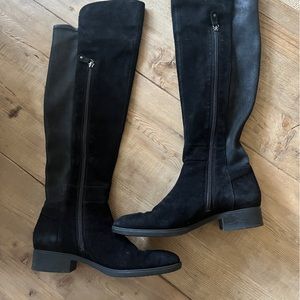 Geox suede knee high boots